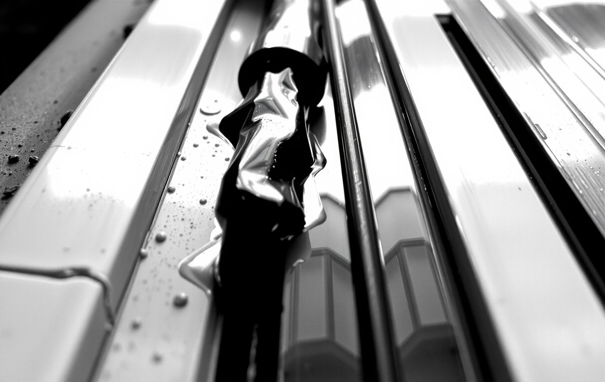 Macro joint étanchéité